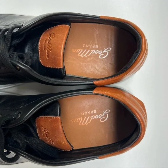 GoodMan London Legend Sneakers. Black Leather.Amazing Condition! Size US M8.